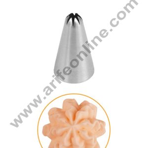 Cake Decor Medium Nozzle - No. D52 Closed Star Piping Nozzle