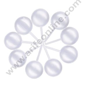 Cake Decor Plastic Squeeze Transfer Pipettes Suitable for Chocolate, Cupcakes, Strawberries, Ice Cream, Cakes,Round Shaped (4ml Pack of 12)