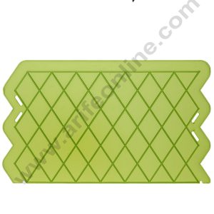 Cake Decor Silicon Diamond Pattern Impression Onlays Fondant Clay Marzipan Cake Decoration Mould