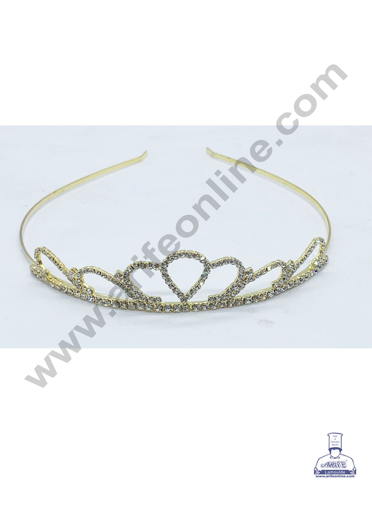 Cake Decor Diamond Crown For Birthday Cake Decoration Party Wedding Hair Accessories