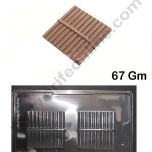 Cake Decor 2 Cavity PVC Chocolate mould Happy Diwali Big Ladi Bombs Crackers (1pcs pack)