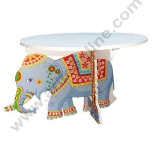 Cake Decor 3D Printed Sun Board Elephant Cup Cake Stand Diameter top 10in