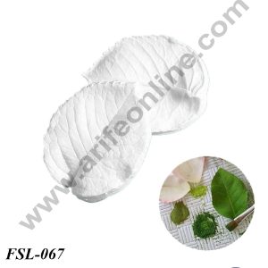 CAKE DECOR™ 2 Pcs Rose Leaf Veiner Silicone Fondant Mould for Cake Decorations (SBSP-FSL-067)