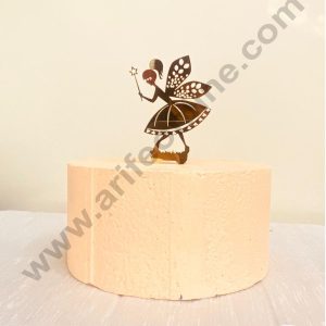 CAKE DECOR™ Golden Acrylic Fairy Garden Stake Cake Topper And Dessert Decoration ( SBMT-1225)