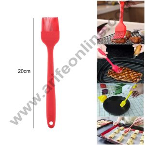 Cake Decor 1pc Full Silicone Brush Silicon Handle Small (20cm) Assorted Colors