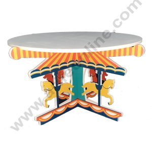 Cake Decor 3D Printed Sun Board House Shape Cup Cake Stand Diameter top 10in