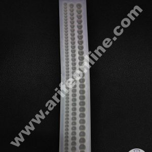 Cake Decor 3 Cavity Bead Pearl Silicone Soft Mold for Cake Decoration Candy Soap Making SBS-707