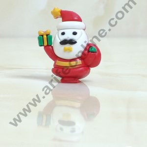 CAKE DECORβ’ Mini Santa Claus Rubber Cake Topper - 1 Piece