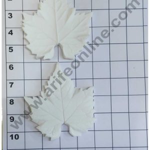 Cake Decor Silicon 2Pcs Veiners Leaves Fondant Clay Marzipan Cake Decoration Mould SBSP-713