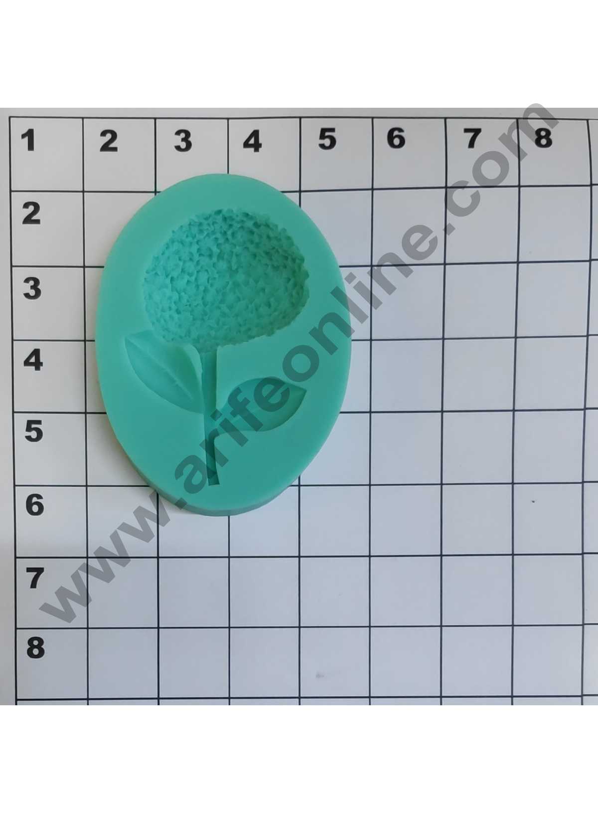 Cake Decor Silicon 1Cavity Rose Shape Fondant Clay Marzipan Cake Decoration Mould