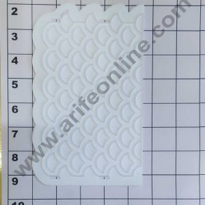 Cake Decor Silicone Fish Pattern Impression Onlays Fondant Clay Marzipan Cake Decoration Mould