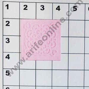 Cake Decor Silicon Frame Impression Fondant Clay Marzipan Cake Decoration Mould