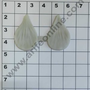 Cake Decor Silicon 2Pcs Veiners Leaves Fondant Clay Marzipan Cake Decoration Mould SBSP-717