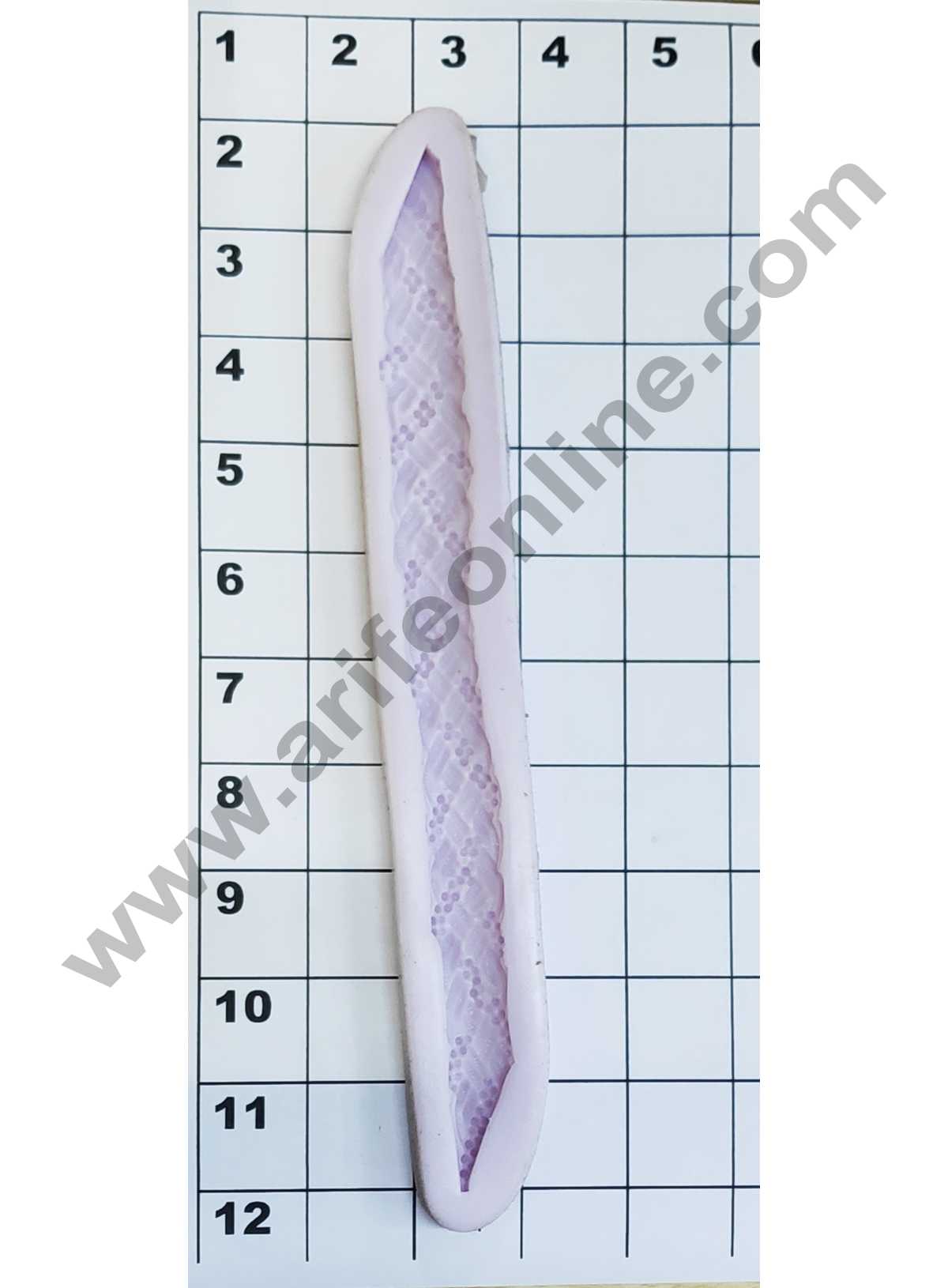 Cake Decor Silicon Fancy Border Patten Silicone Fondant Mould Marzipan Mould SBSP-129