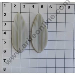Cake Decor Silicon 2Pcs Veiners Leaves Fondant Clay Marzipan Cake Decoration Mould SBSP-720