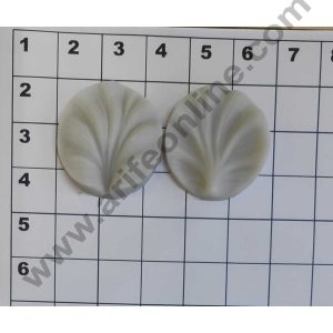 Cake Decor Silicon 2Pcs Veiners Leaves Fondant Clay Marzipan Cake Decoration Mould SBSP-718