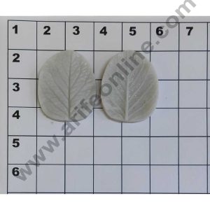 Cake Decor Silicon 2Pcs Veiners Leaves Fondant Clay Marzipan Cake Decoration Mould SBSP-197-1
