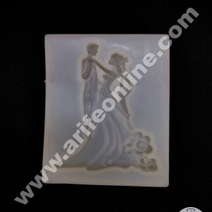 Cake Decor Couple Design Button And Rope Silicone Soft Mold for Cake Decoration Candy Soap Making SBS-823