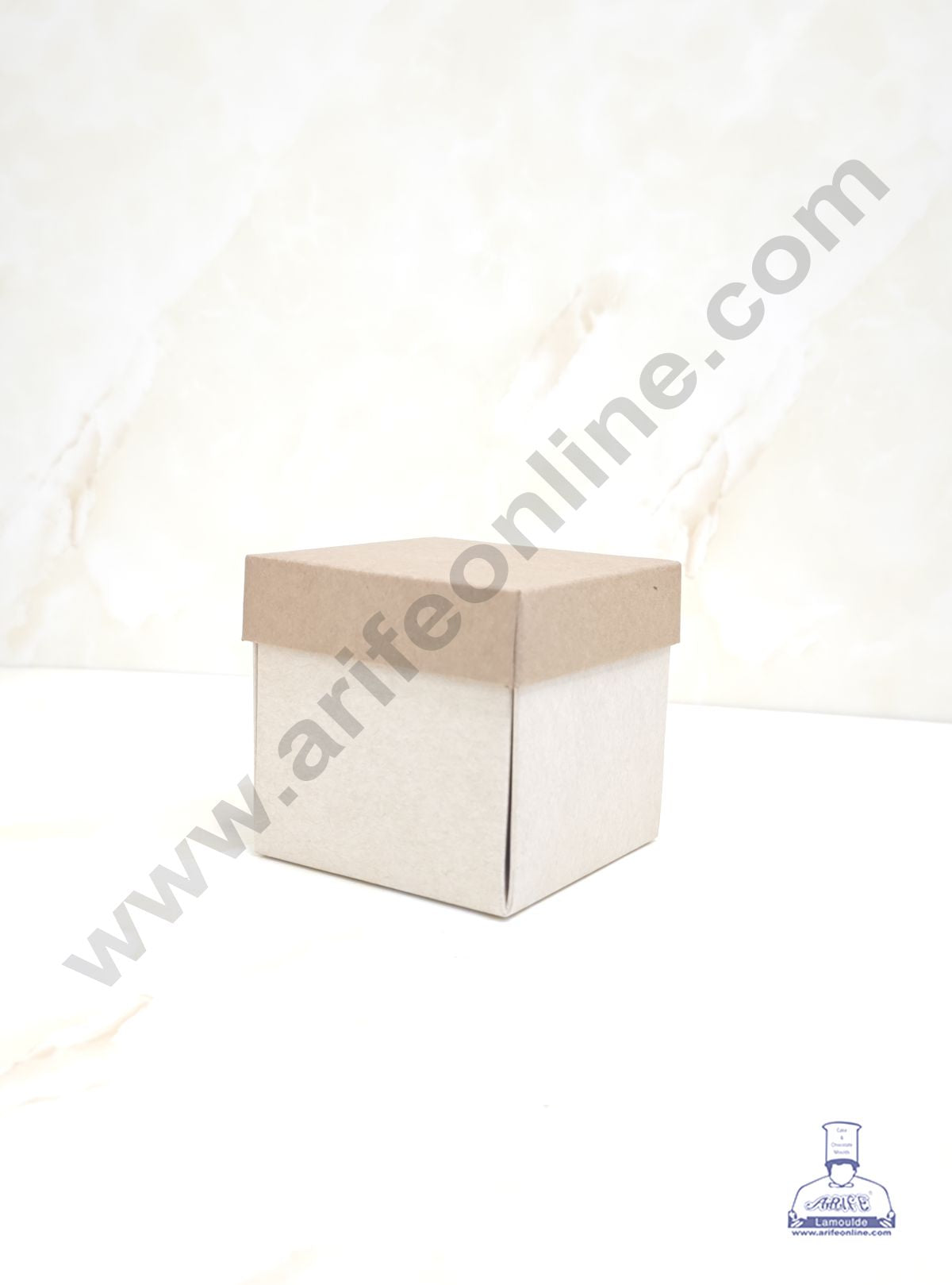 CAKE DECORβ’ Kraft Brown Chocolate Foldable box (10 Pc Pack)