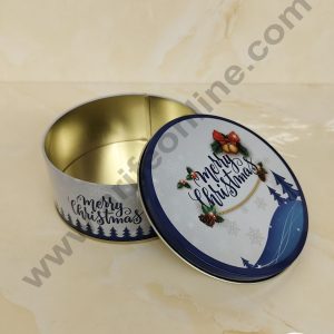 CAKE DECOR™ Dream Cake Tin Torte Cake Cookie Cake Tin Christmas Design 08 - 5.5 x 2.7 Inch