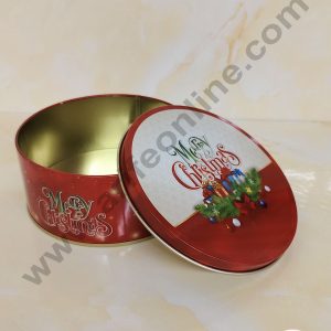 CAKE DECOR™ Dream Cake Tin Torte Cake Cookie Cake Tin Christmas Design 09 - 5.5 x 2.3 Inch