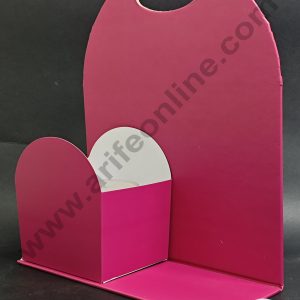 Pink Foldable Cake and Flower Hamper - CAKE DECOR™