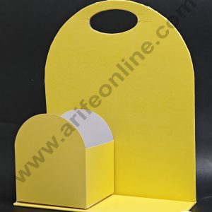 Yellow Foldable Cake and Flower Hamper - CAKE DECOR™