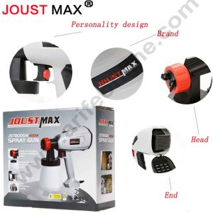 JOUST MAX JST80004/S 400W High-pressure Electric Spray Machine - Water, Sanitizer, Chemical Sprayer