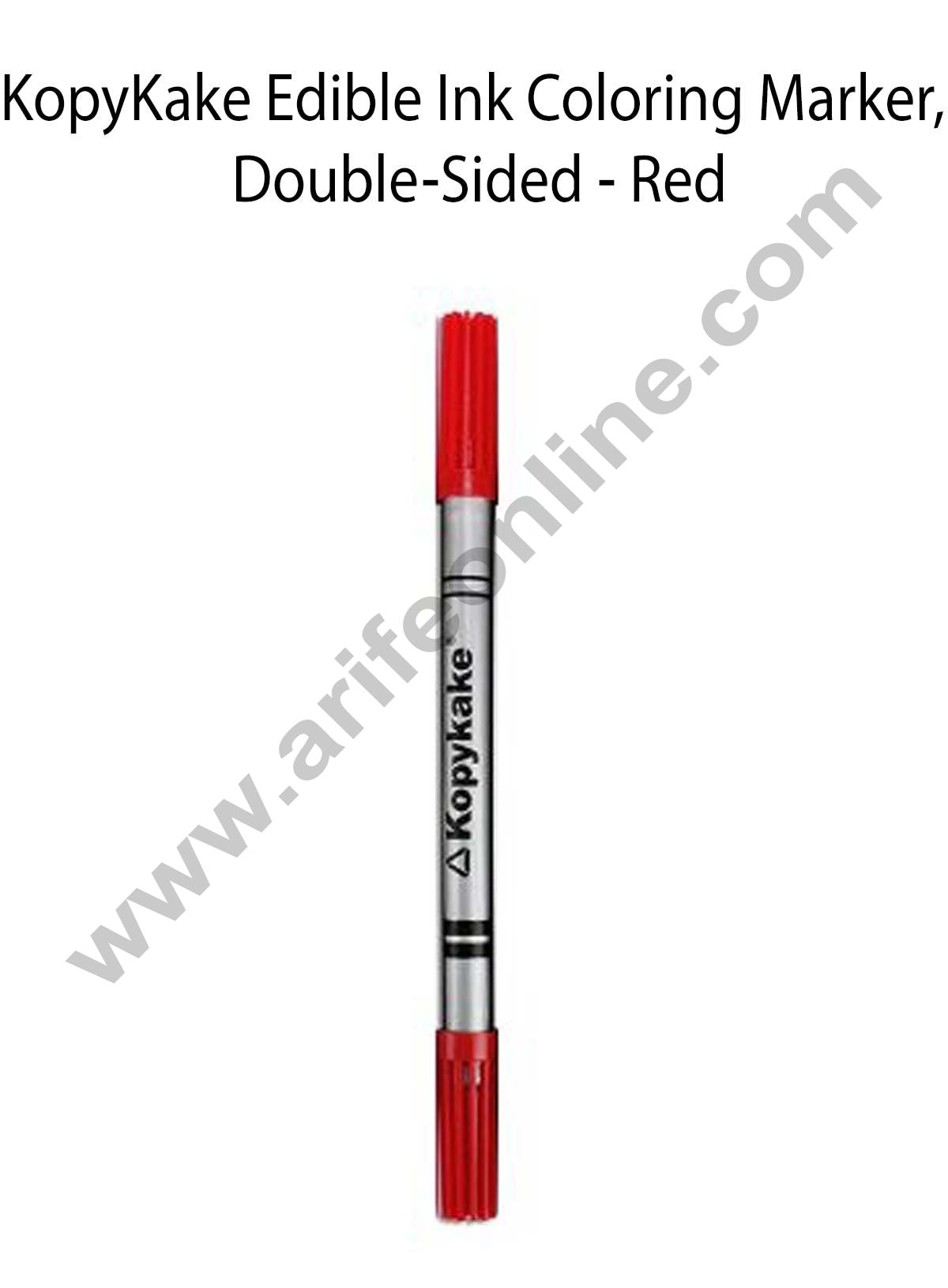 KopyKake Edible Ink Coloring Marker Double-Sided - Red(1pc)