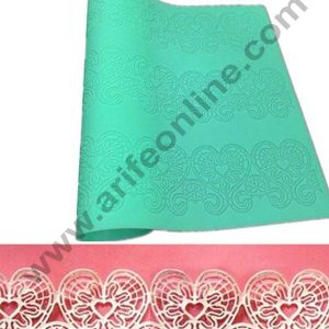 Cake Decor Silicone Cake Border Lace Mould Fondant Moulds Cake Decorative Silicone Lace Mat Cake Decorating Tools Baking Mat