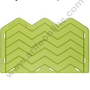 Cake Decor Silicone Large Chevron Pattern Impression Onlays Fondant Clay Marzipan Cake Decoration Mould