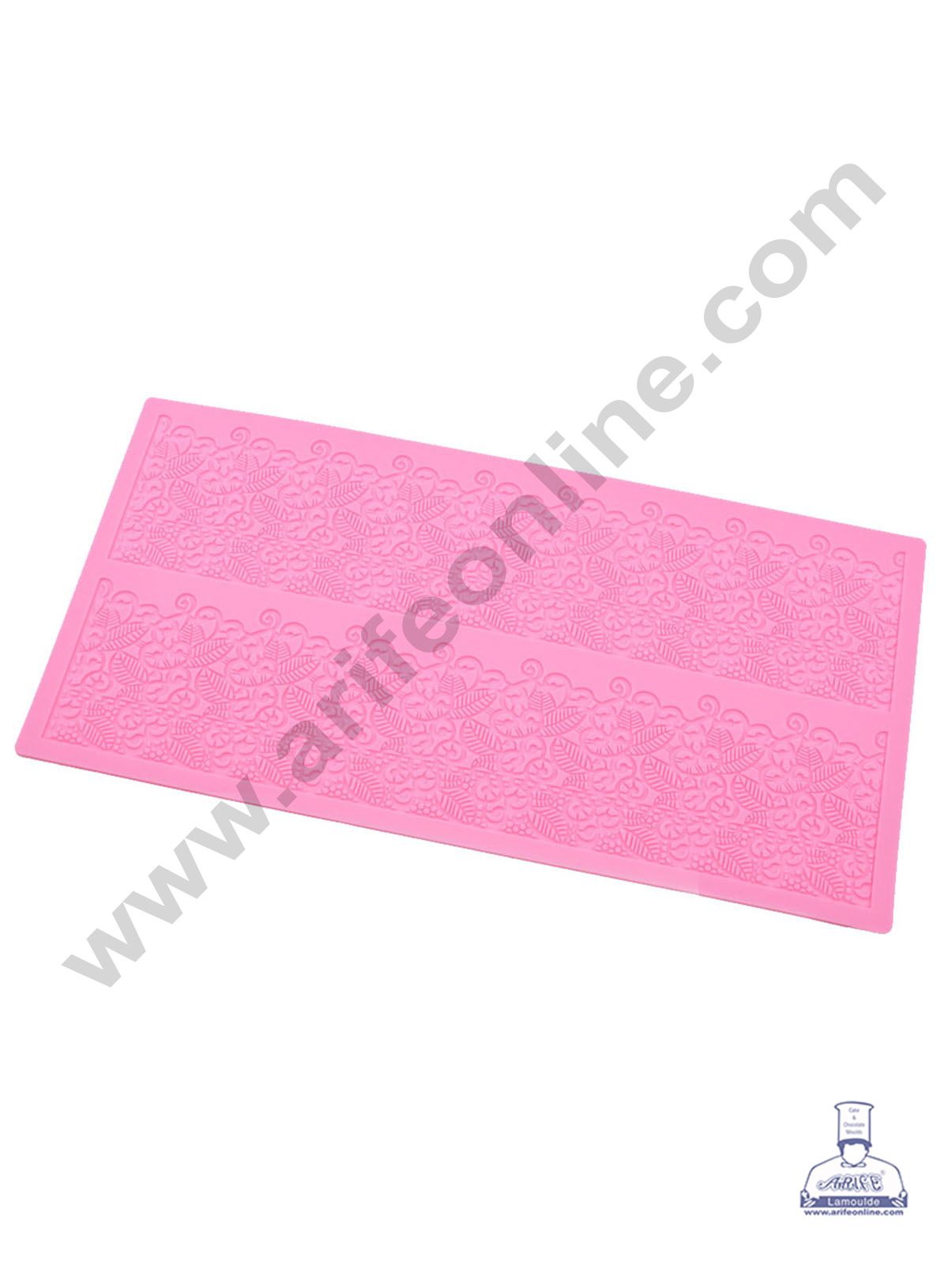 Cake Decor Silicone Cake Leaf Lace Mould Fondant Cake Decorative Silicone Lace Mat Cake Baking Mat (SBLM-SM-2729)