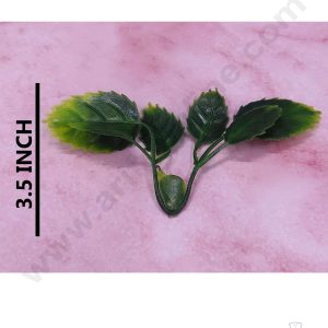 Cake Decor™ Artificial Green Leaves Flower For Cake Decoration – ( 1 Pack )