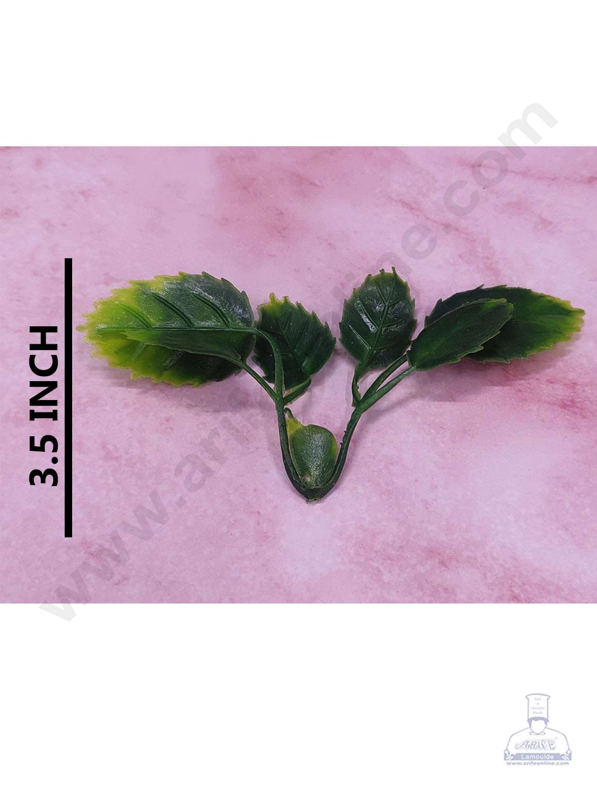 Cake Decor™ Artificial Green Leaves Flower For Cake Decoration – ( 1 Pack )