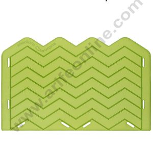 Cake Decor Silicone Medium Chevron Pattern Impression Onlays Fondant Clay Marzipan Cake Decoration Mould