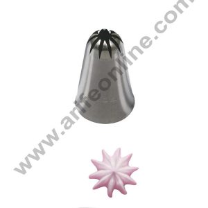 Cake Decor Medium Nozzle - No. 27 Closed Star Piping Nozzle