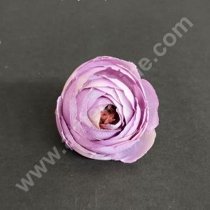 CAKE DECOR™ Medium Peony Artificial Flower For Cake Decoration – Light Purple Colour ( 10 Pcs Pack )