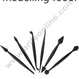 Cake Decor 6pc/set Modelling Tools Making Fondant and Gum paste Modeling Tool for Cake Decorating
