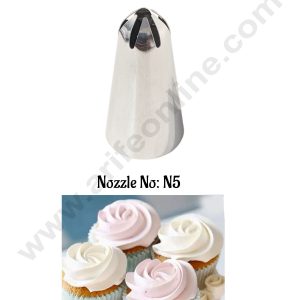 CAKE DECOR™  Light Piping Nozzle No. N5- Flower Pattern