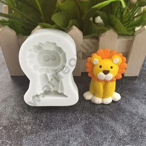 Silicon Lion Marzipan Mould | Animals Shape Fondant Clay Marzipan Cake Decoration Mould - CAKE DECORβ’