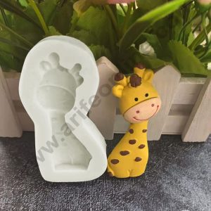 Silicon Giraffe Marzipan Mould | Animals Shape Fondant Clay Marzipan Cake Decoration Mould - CAKE DECORβ’