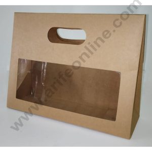 Cake Decor 3 Mason Jar Paper Carry Bags Macron Box Muffin Box Donut Box Big (10 Pcs)