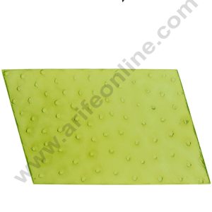 Cake Decor Silicone Ostrich Pattern Impression Onlays Fondant Clay Marzipan Cake Decoration Mould