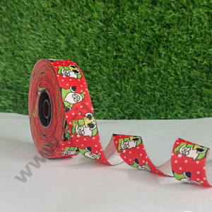 CAKE DECOR™ 1 Roll Christmas Theme Ribbons | Gift Wrapping | Hamper Decoration (SBR-CH-P5)