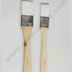 CAKE DECOR™ 2 Pcs Pastry Brush Set -2 Different Size | Paint Brush | Multi Purpose Brush (SBPB-002)