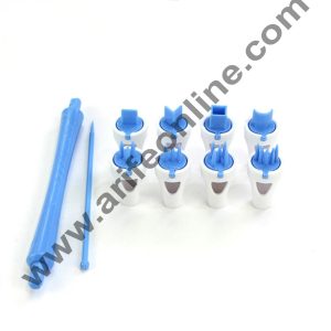 Cake Decor 8Pcs Cupcake Mold Wedding Decoration Cookie Cutter Fondant Lace Mold Impress Pattern Creator