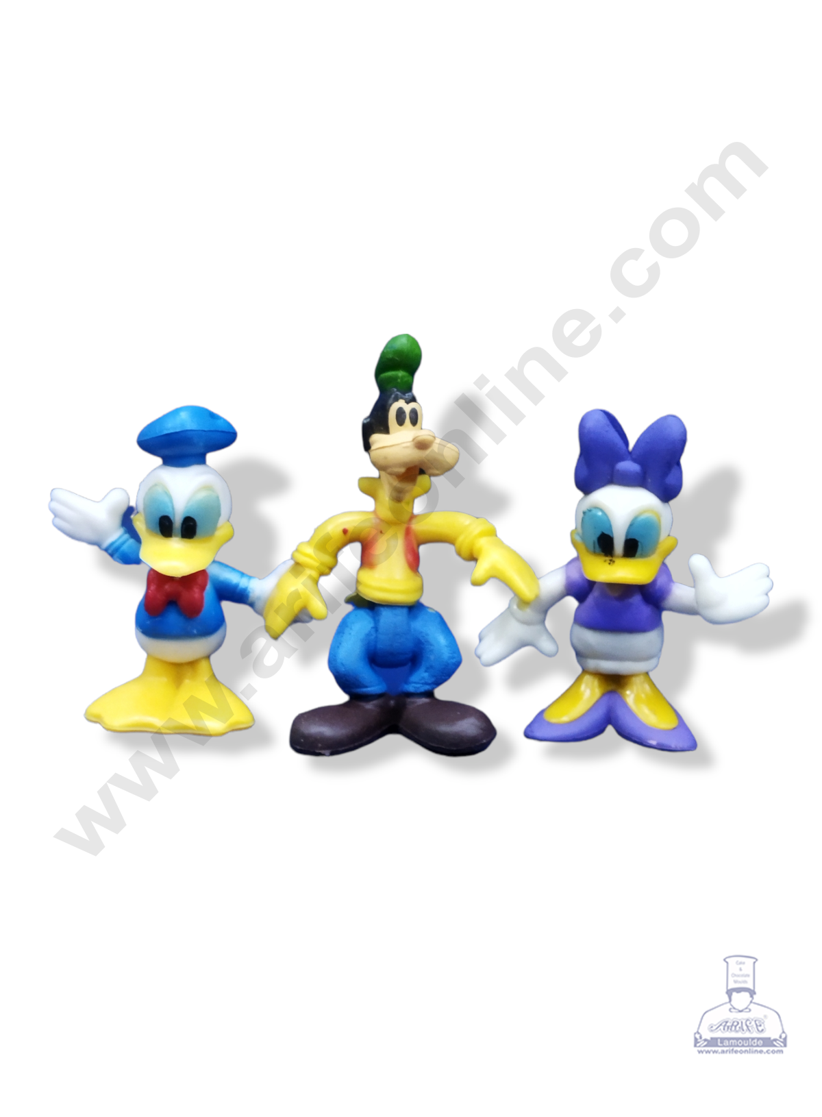 Cake Decor 3 Pieces Donald Duck Daisy Duck And Goofy Toy Cake Topper