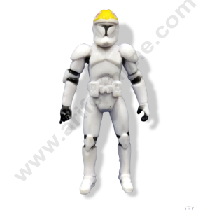 Cake Decor 1 Piece Star War Character Storm Trooper Toy Cake Topper