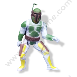 Cake Decor 1 Piece Boba Fett Star War Character Toy Cake Topper