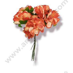 Cake Decor™  6 Pcs Small Paper Flower – Red